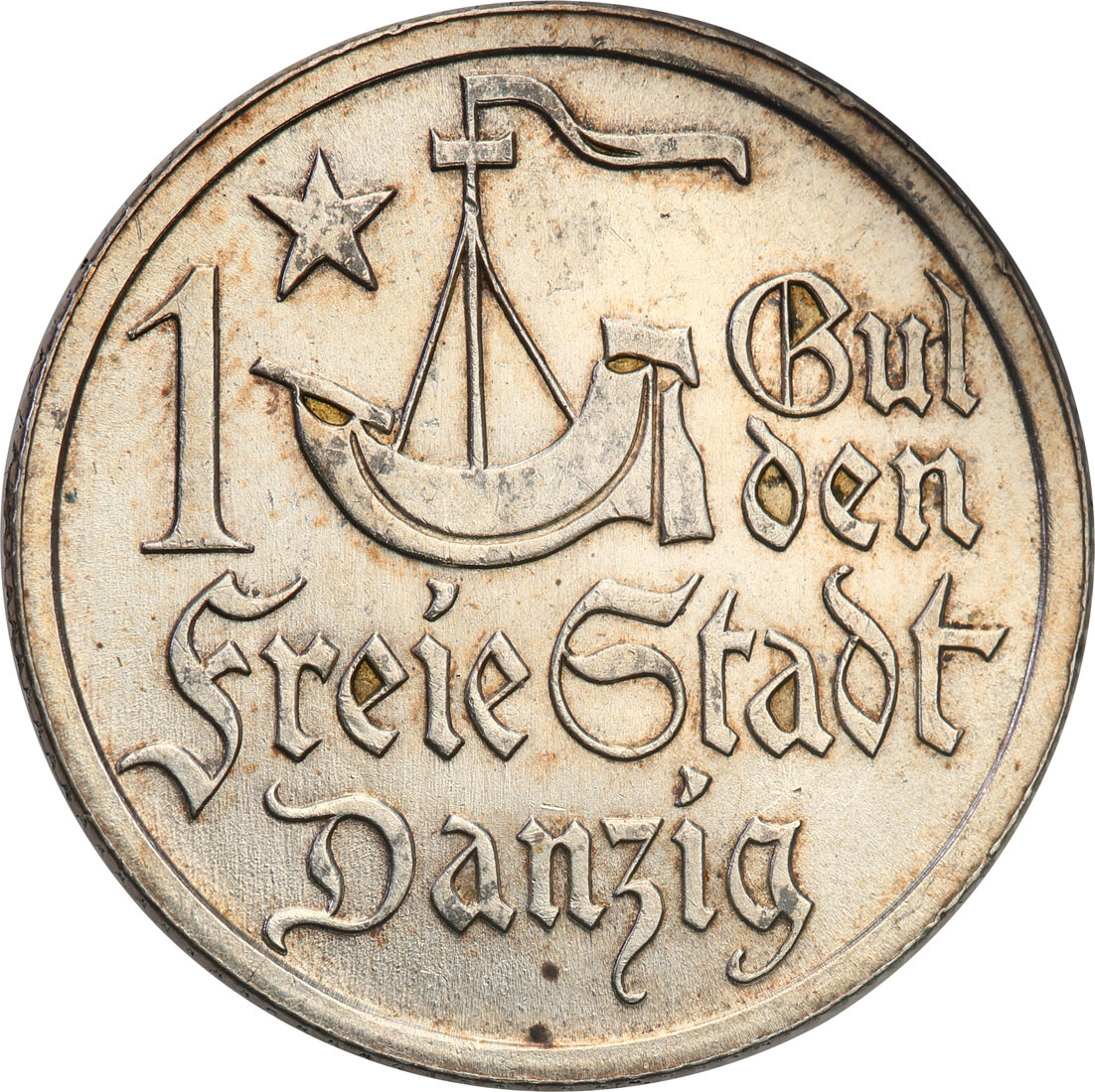 Wolne Miasto Gdańsk/Danzig. Gulden 1923